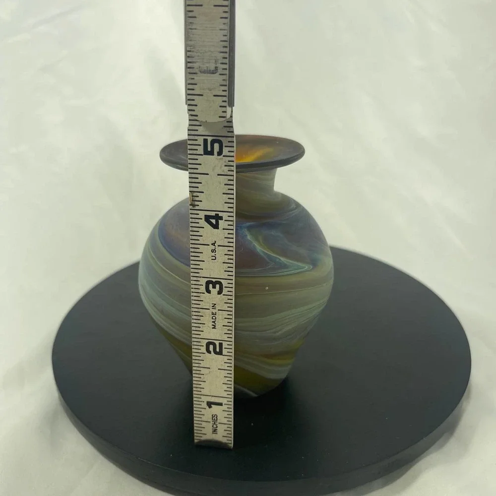 VTG Pheonitian  blown glass vase - Picture 10 of 10